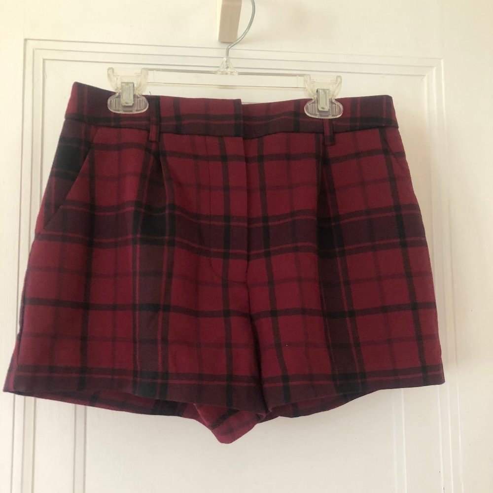 Plaid Short Shorts